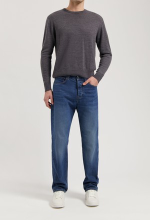 Alex Mid Loose - Rustic Blue from Mud Jeans