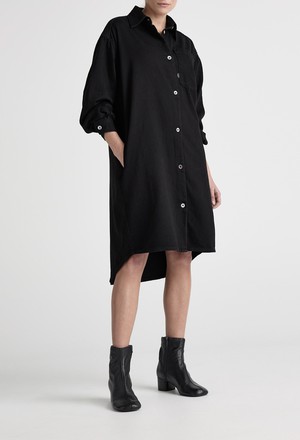 Ella Denim Dress - BlackDip from Mud Jeans
