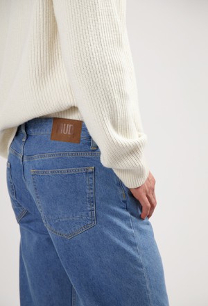 Alex Mid Loose - Light Stone from Mud Jeans