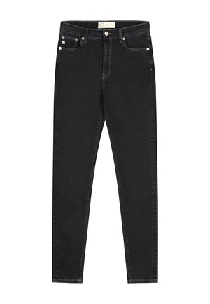Sky Rise Skinny - Stone Black from Mud Jeans