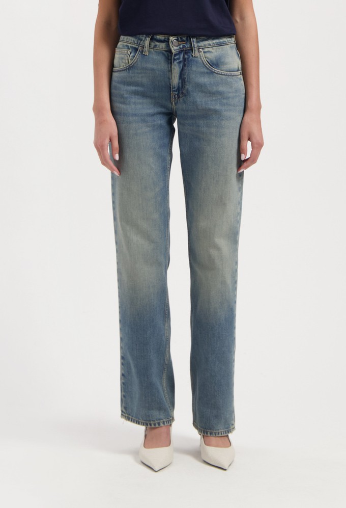 Carry Mid Straight - Earth Vintage from Mud Jeans