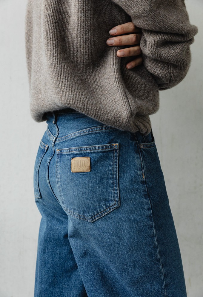 Brooke High Barrel - Rustic Blue from Mud Jeans