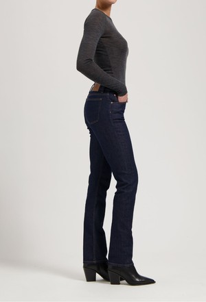 Logan High Slim - Rinse from Mud Jeans