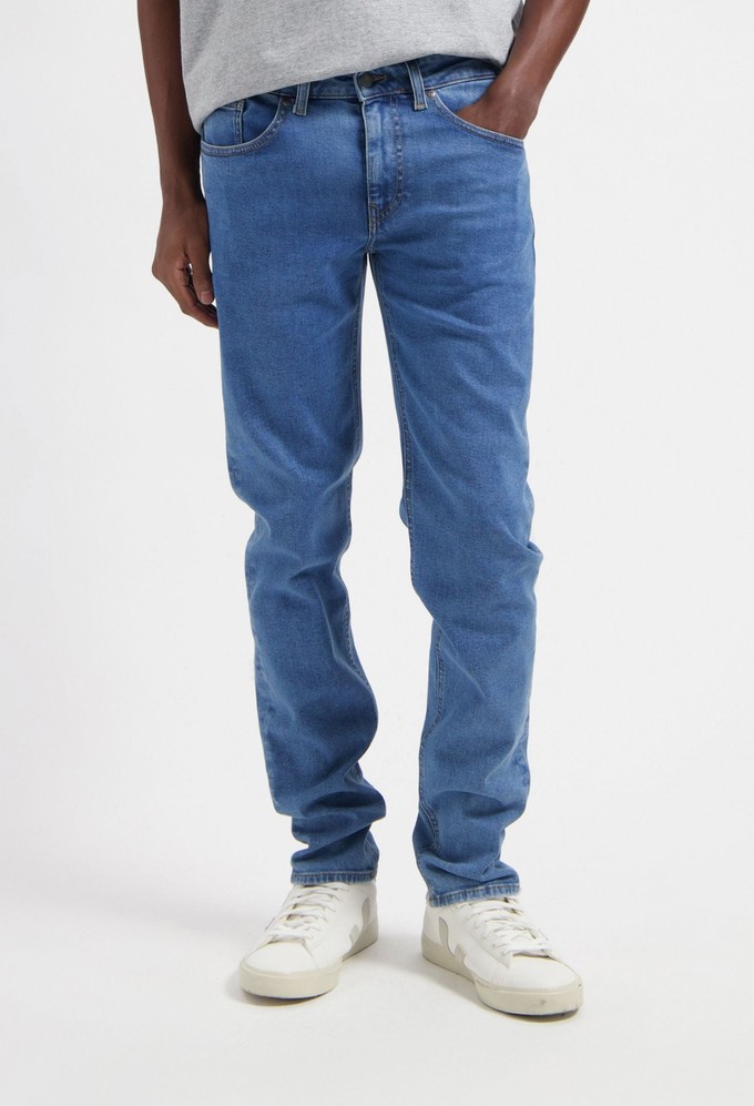 Dunn Low Tapered - Stone Vintage from Mud Jeans