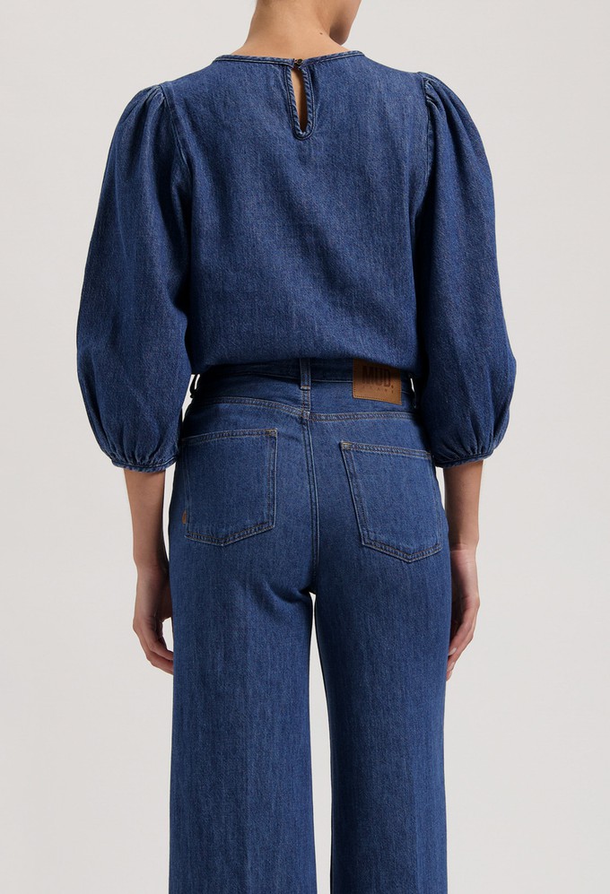 Gloria Shirt - Stone Indigo from Mud Jeans