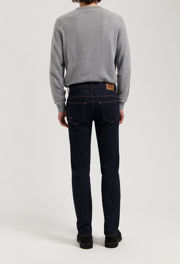 Hank Mid Tapered - Strong Blue from Mud Jeans