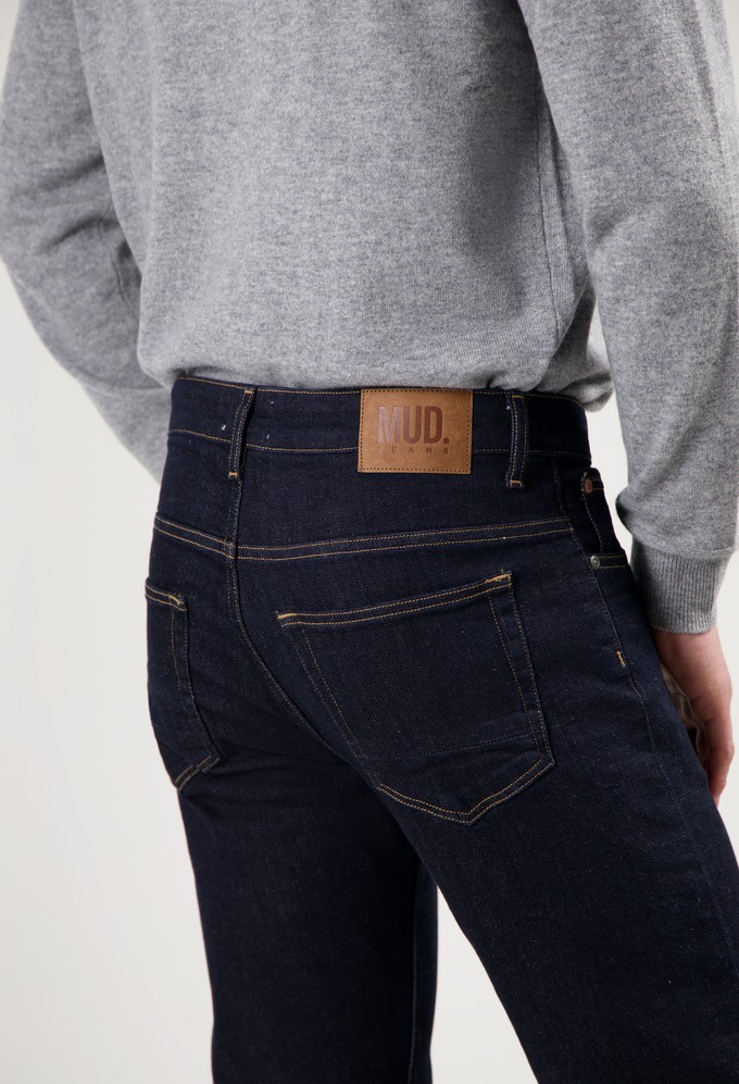 Hank Mid Tapered - Strong Blue from Mud Jeans