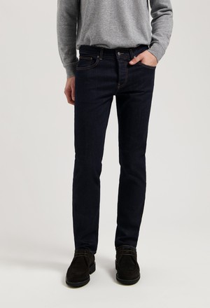 Hank Mid Tapered - Strong Blue from Mud Jeans