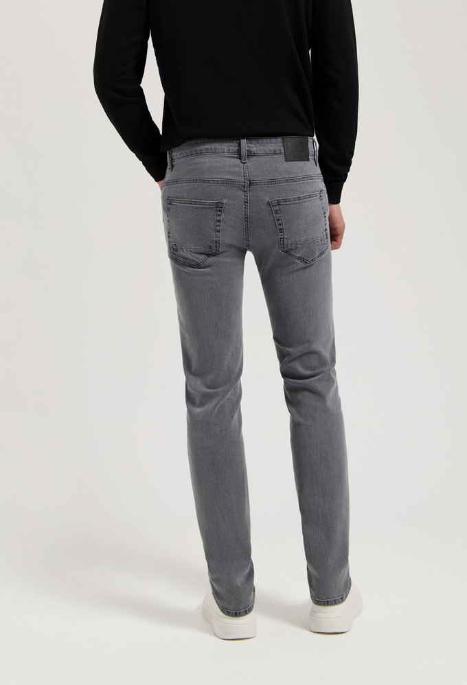 Dunn Low Tapered - Light Grey from Mud Jeans