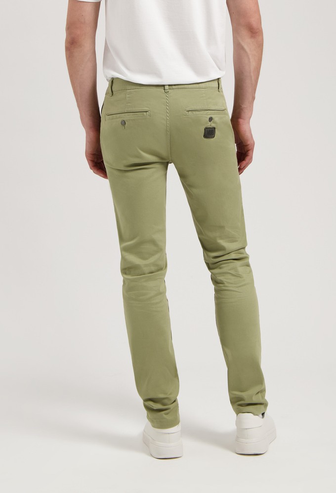 Scott Mid Tapered - Rustic Green from Mud Jeans