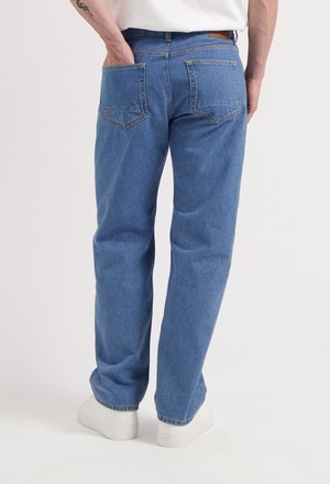 Alex Mid Loose - Light Stone from Mud Jeans
