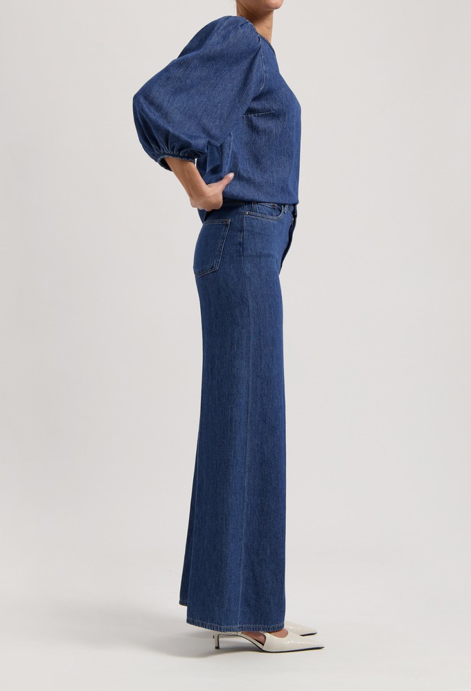 Gloria Shirt - Stone Indigo from Mud Jeans
