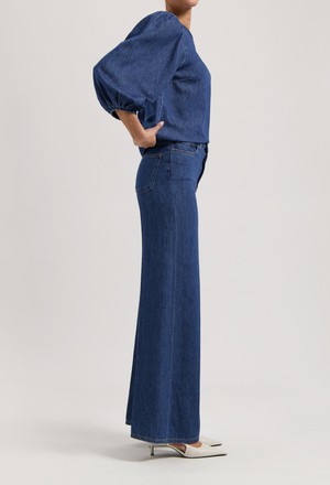 Gloria Shirt - Stone Indigo from Mud Jeans