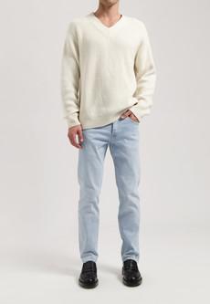 Hank Mid Tapered - Light Vintage via Mud Jeans