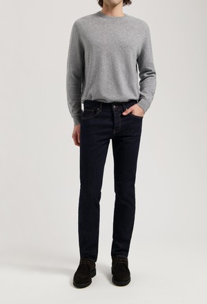 Hank Mid Tapered - Strong Blue from Mud Jeans