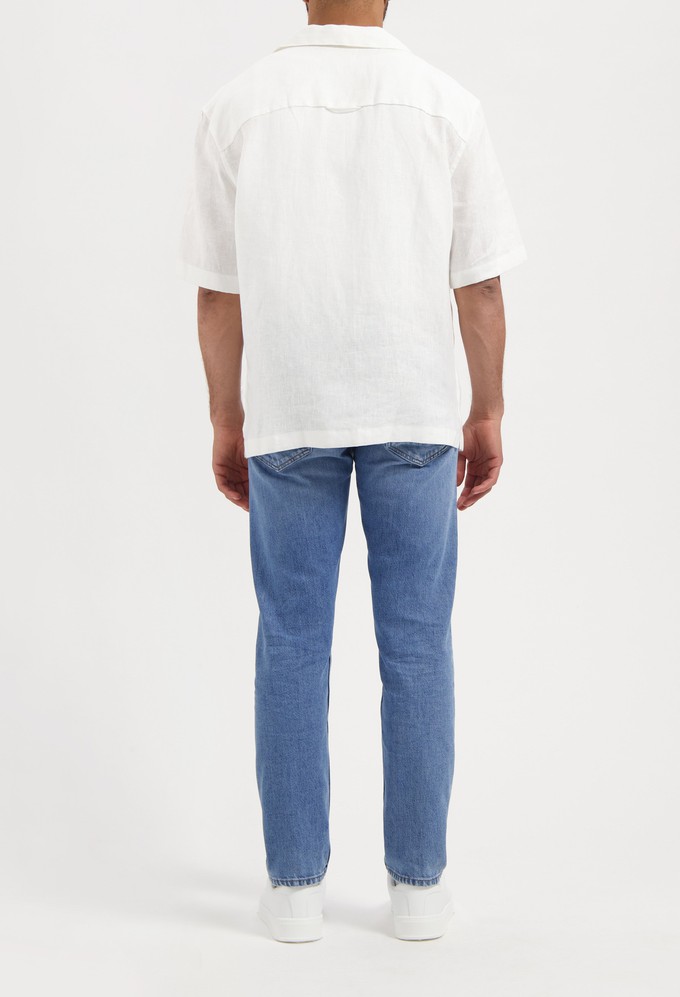 Hank Mid Tapered - Medium Aged from Mud Jeans