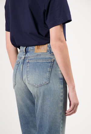 Carry Mid Straight - Earth Vintage from Mud Jeans