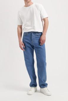Alex Mid Loose - Light Stone via Mud Jeans
