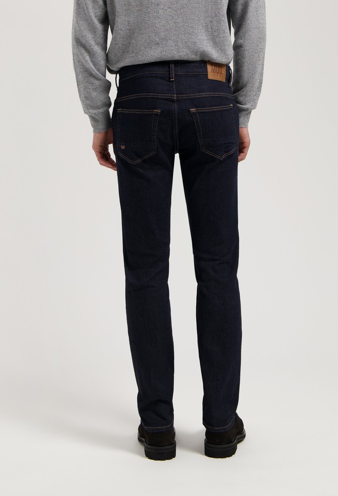 Hank Mid Tapered - Strong Blue from Mud Jeans