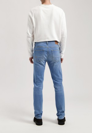 Daily Mid Tapered - Old Stone from Mud Jeans