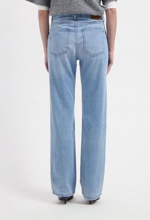 Jamie Mid Loose Flow - Stone Vintage from Mud Jeans