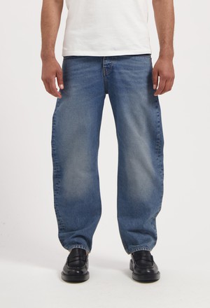 Ben Mid Baggy - Earth Stone from Mud Jeans