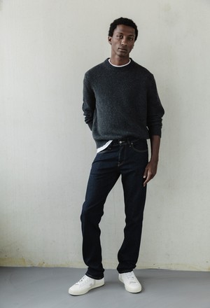 Hank Mid Tapered - Strong Blue from Mud Jeans Hank Mid Tapered - Strong Blue from Mud Jeans