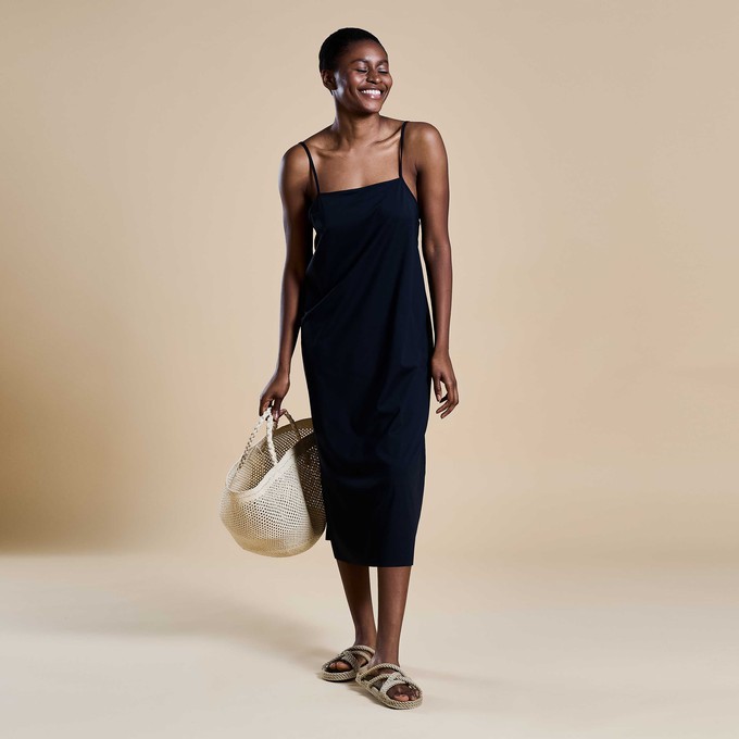 SLIP DRESS BLACK LINE from Mymarini