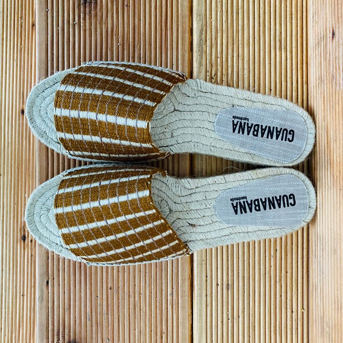 WOVEN SLIP ON gold from Mymarini