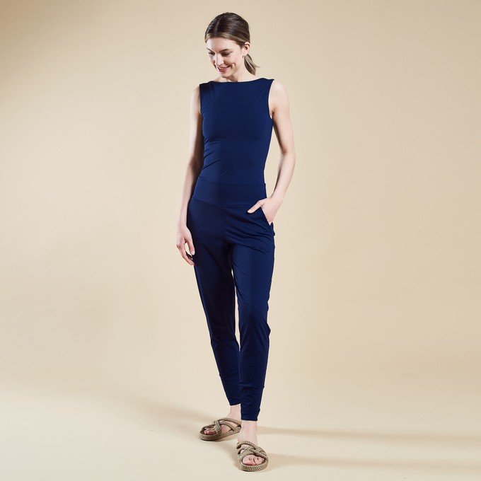 LOOSE JUMPSUIT navy from Mymarini