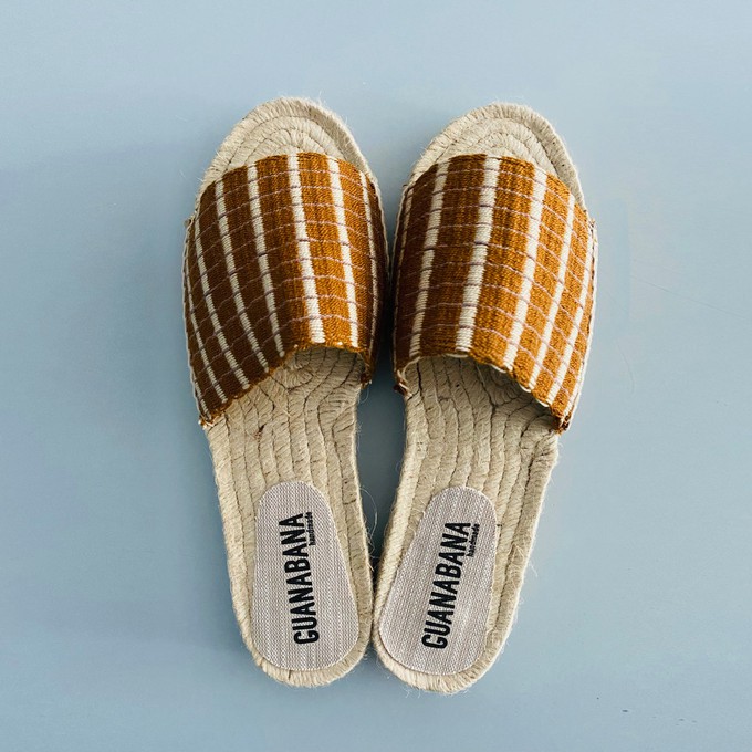 WOVEN SLIP ON gold from Mymarini