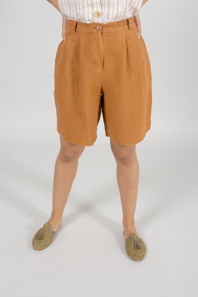 Avis Linen Shorts from Näz