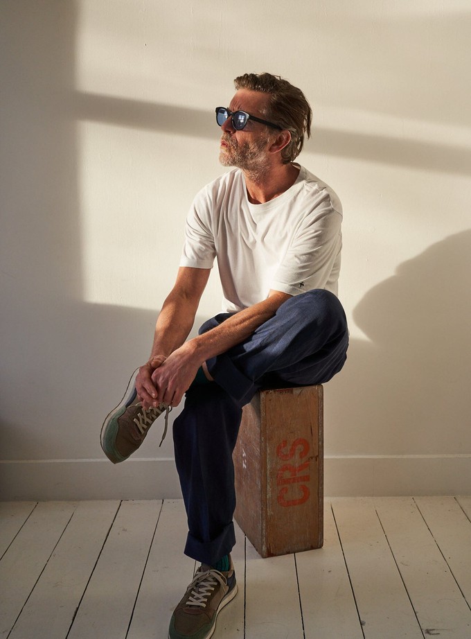 Organic 100% Cotton White Boxy T-shirt from Neem London