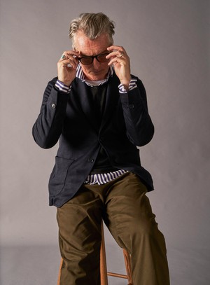 Recycled Modern City Stripe Cut Away Shirt from Neem London