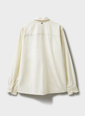 Regenerative Cotton Undyed & Unbleached OverShirt from Neem London