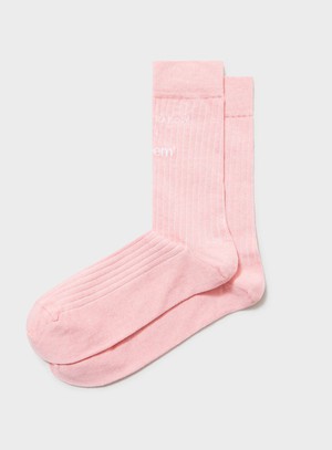 Recycled Men's Socks - Pink from Neem London