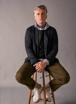 Recycled Modern City Stripe Cut Away Shirt from Neem London