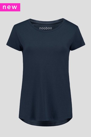 3302 BL - Luxe Bamboo Crew Neck T-Shirt Women - 185 g from Nooboo