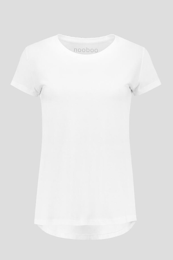 3302 BL - Luxe Bamboo Crew Neck T-Shirt Women - 185 g from Nooboo