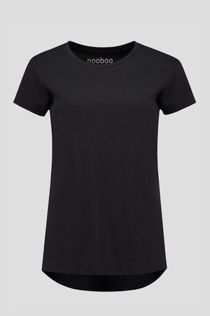 3302 BL - Luxe Bamboo Crew Neck T-Shirt Women - 185 g from Nooboo