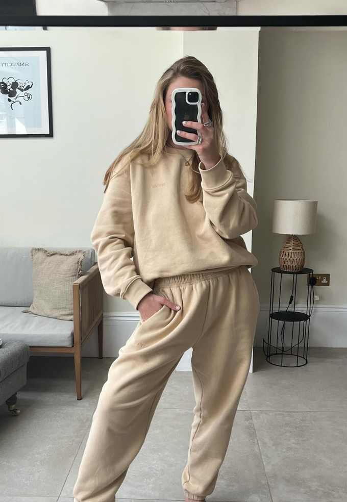 Sweatpants, Oat from Not Basics
