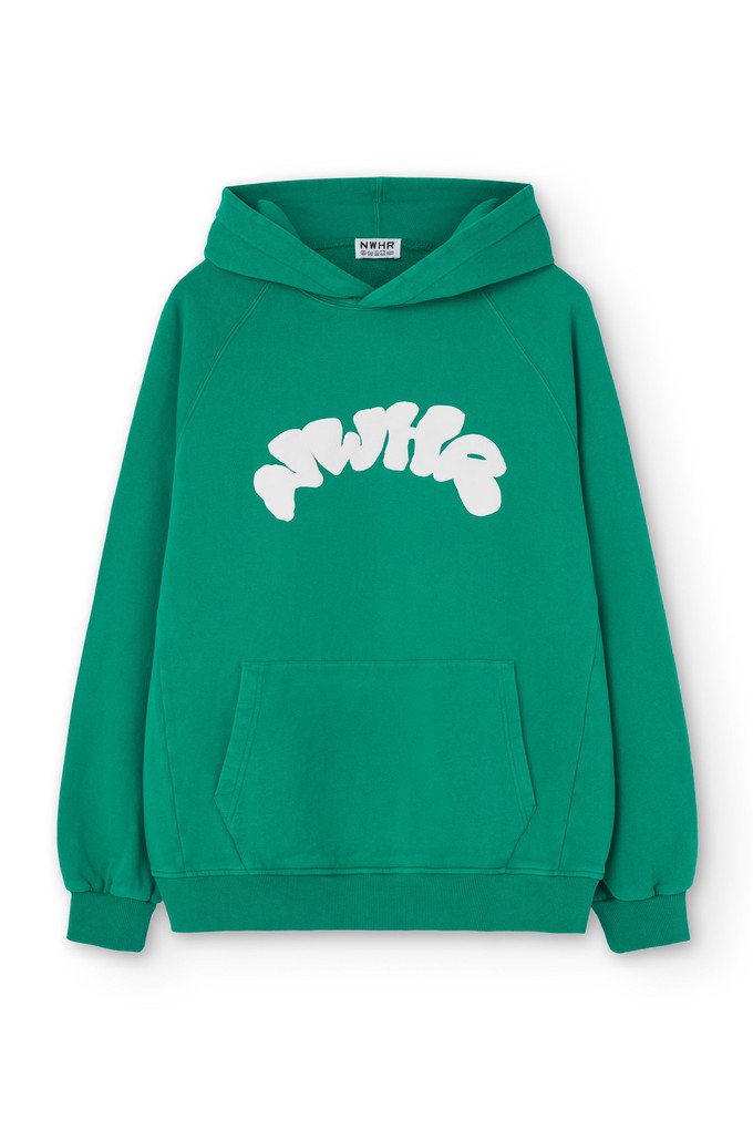 Hoodie Bubble Green from NWHR