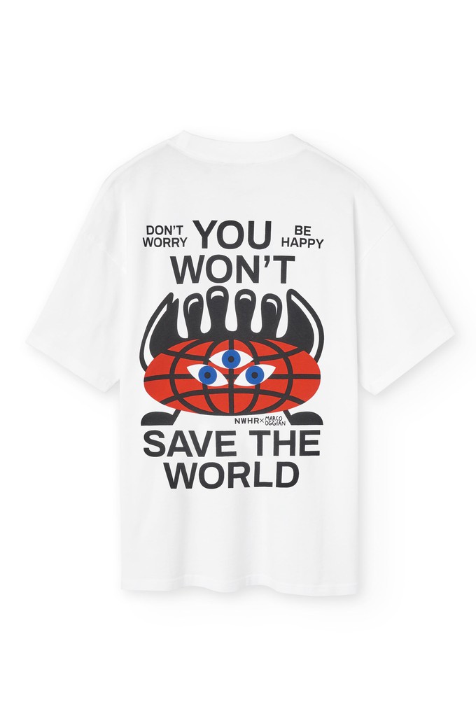 You won't save the world T-shirt from NWHR