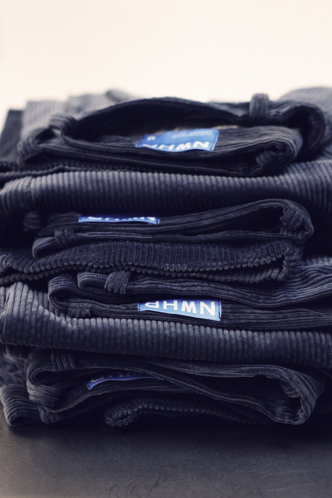 Blue Corduroy Trousers from NWHR