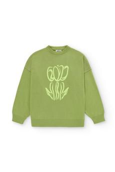 Printed Tulip Sweater via NWHR