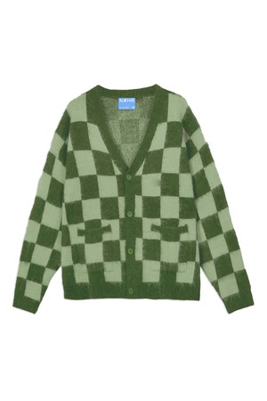 Checkered Green Cardigan from NWHR