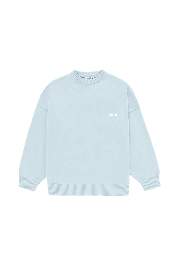 Baby Blue Brushed Jersey from NWHR