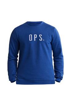 Sweater | Navy Blue via OPS. Clothing