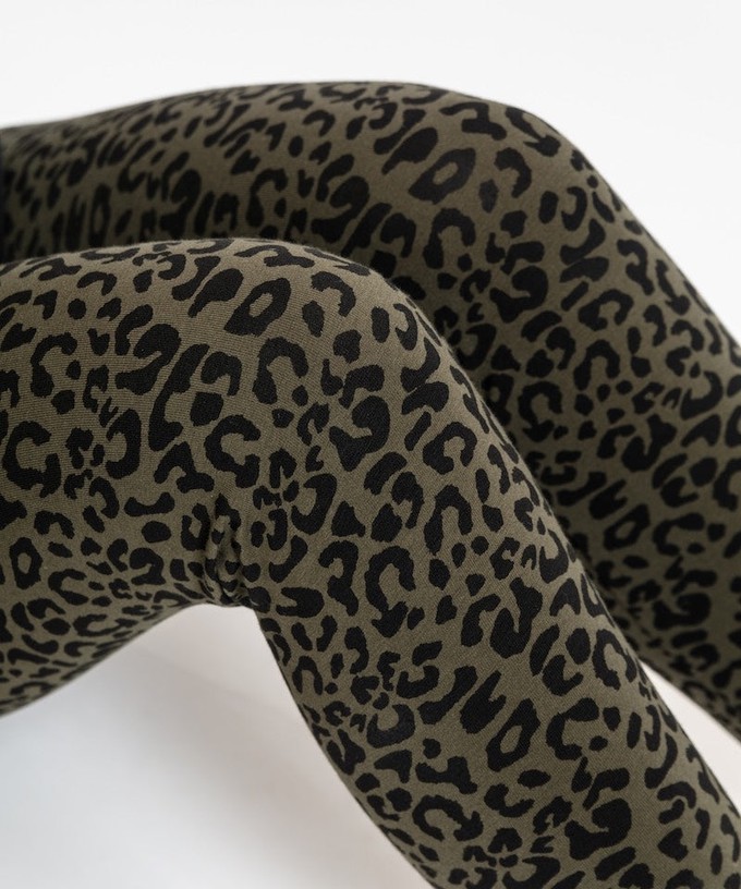 ADULT All Day Leopard Print Leggings I Moss from Orbasics