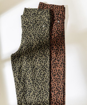 ADULT All Day Leopard Print Leggings I Moss from Orbasics